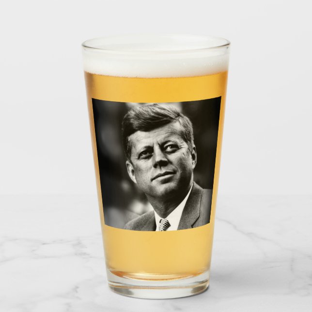 Verre Président de John F. Kennedy (Devant (rempli))