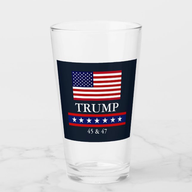 VERRE PRÉSIDENT DONALD TRUMP (Devant)