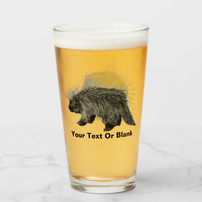 Verre Prickly Porky - Retourner (Devant (rempli))