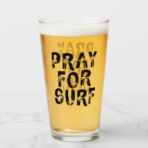 Verre Priez Pour Surp Palm Tree Surfer