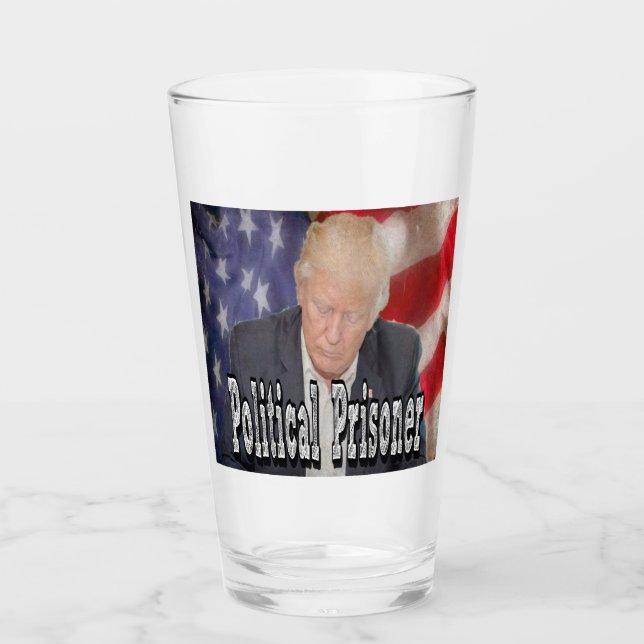 Verre Prisonnier politique de Trump (Devant)