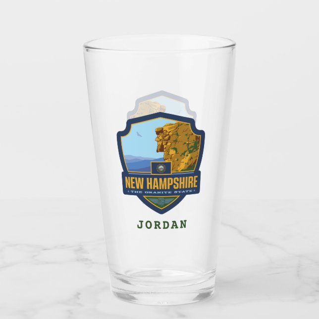 Verre Prix d'État | New Hampshire (Devant)