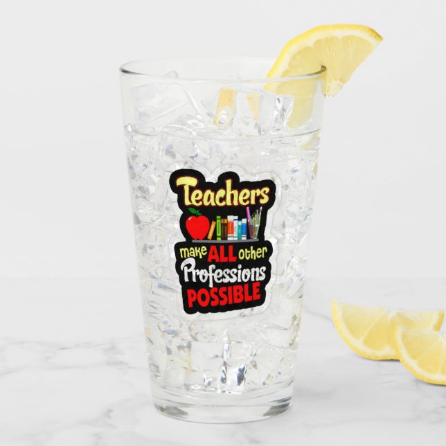 Verre Professeur (Dos glace)