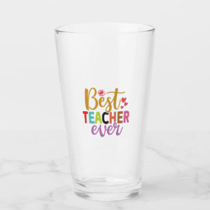 Verre Professeur Cadeaux Meilleur enseignant jamais