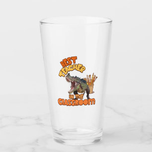 Verre Professeur d'Art de Dinosaure Amusant Créatif en C