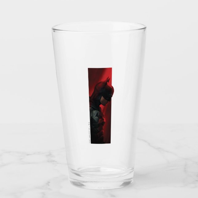 Verre Profil Batman Red Bar (Devant)