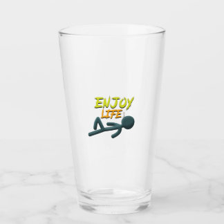 Verre Profitez de la vie