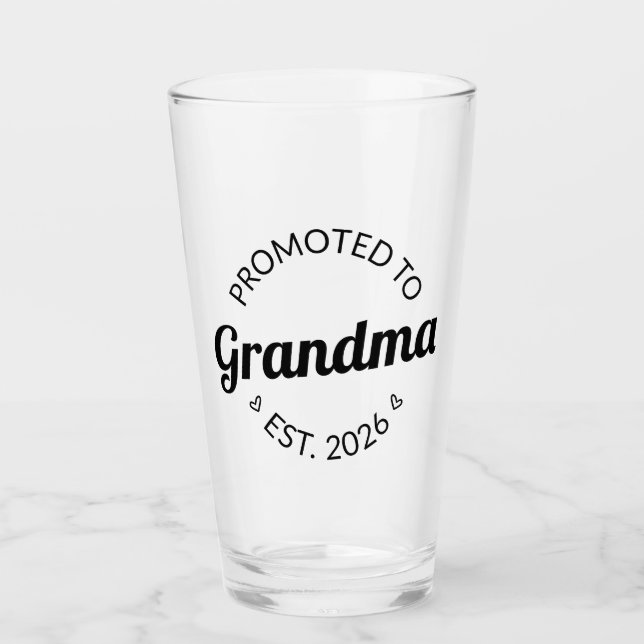Verre Promu À Grand-Mère Est. 2026 I (Devant)