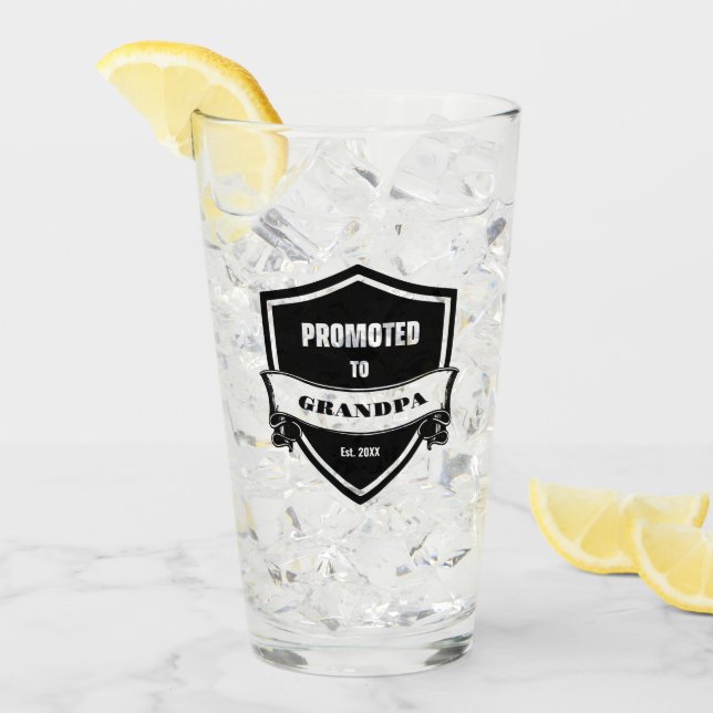 Verre Promu Grand-Père (Devant glace)