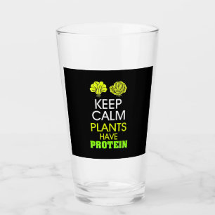 Verre Protéine have de Keep Calm Plants