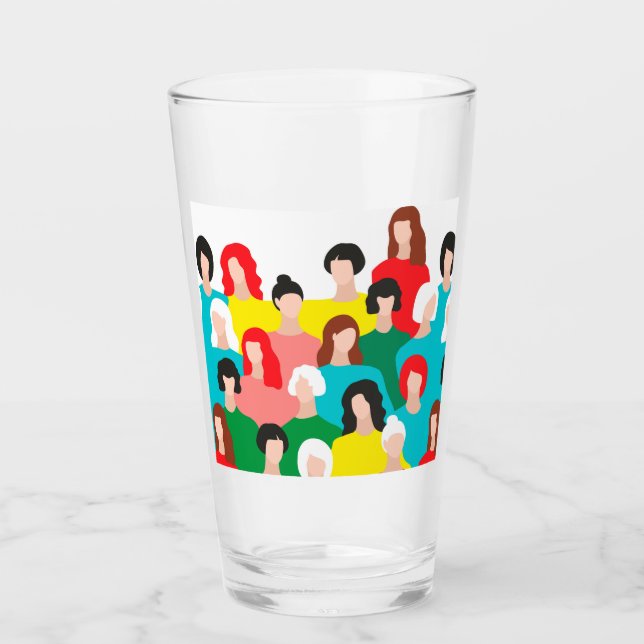 Verre Puissance des filles (Devant)
