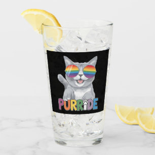 Verre Purride Chat Lunettes de soleil Gay Pride Arc-en-c