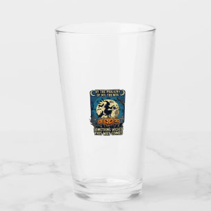 Verre Quelque chose de méchant arrive Sorcière Halloween