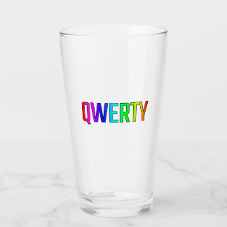 VERRE QWERTY