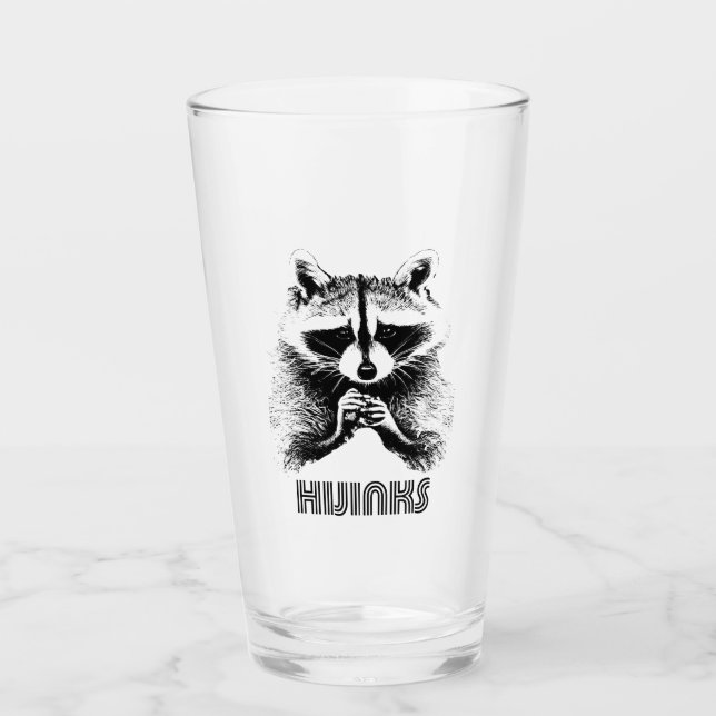 Verre Raccoon Hijinks (Devant)