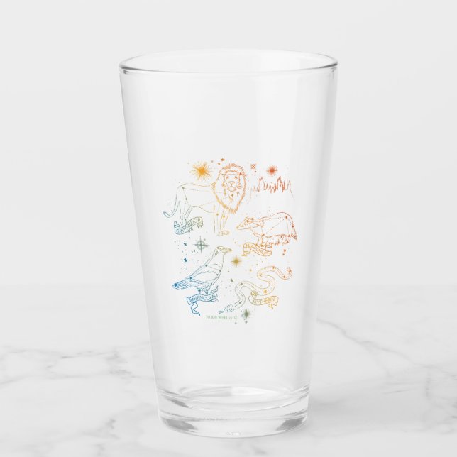 Verre Rainbow HOGWARTS™ Met à disposition des installati (Devant)