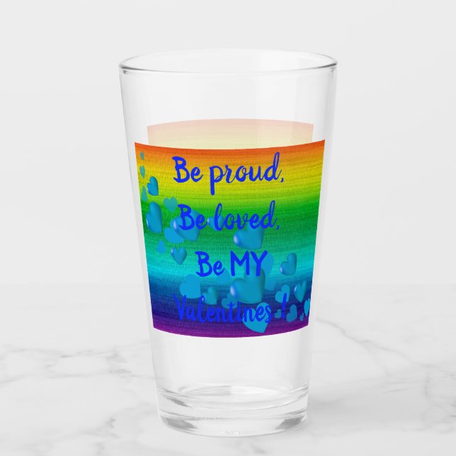 Verre Rainbow Love (Devant)