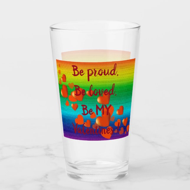 Verre Rainbow Love Women (Devant)
