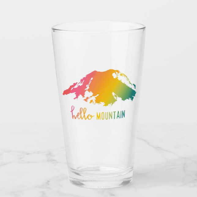 Verre Rainbow Mt Rainier Glass (Devant)