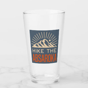 Verre Randonnée dans les montagnes Absaroka Sunburst