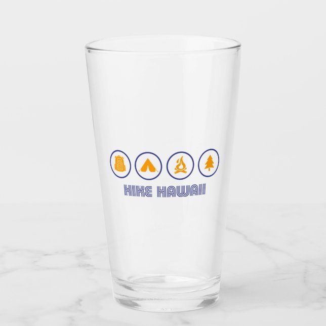 Verre Randonnée Hawaii (Devant)