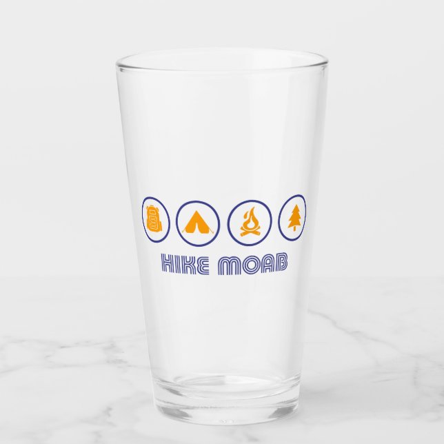 Verre Randonnée Moab Utah (Devant)