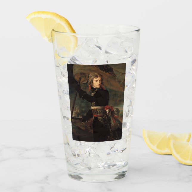 Verre Rassemblement de Napoléon Bonaparte à la bataille  (Devant glace)