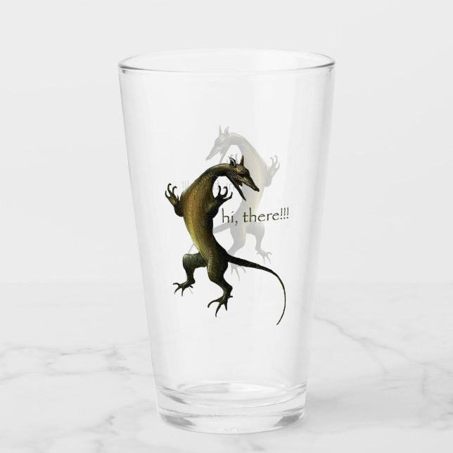 Verre Rat dansant de Jérôme Bosch (Devant)