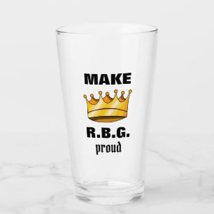 Verre RBG Fiers Ruth Bader Ginsburg Beer Pint
