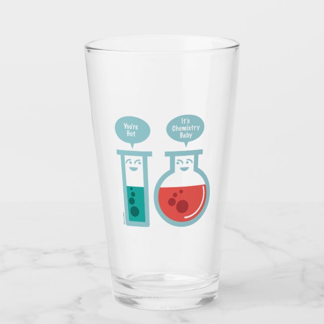 Verre Réaction chimique (Devant)