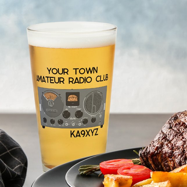 Verre Récepteur radio classique Hallicrafters S 20R (Créateur téléchargé)