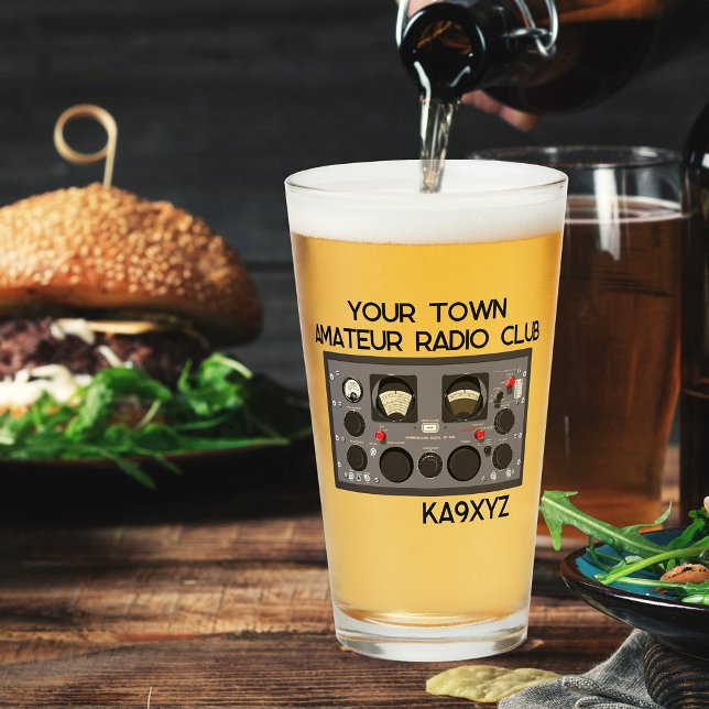 Verre Récepteur radio classique Hammarlund SP-600 (Créateur téléchargé)