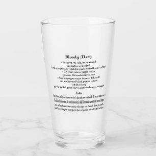 Verre Recette Bloody Mary