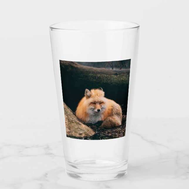 Verre Red Fox dormant (Devant)