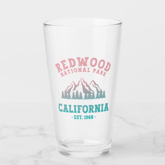 Verre Redwood National Park California Gradient (Devant)