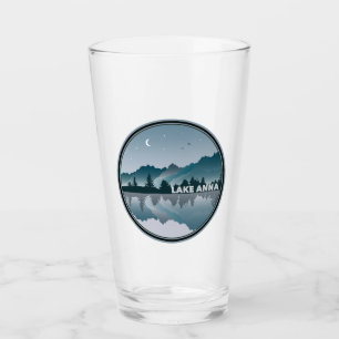Verre Réflexion du lac Anna Virginia