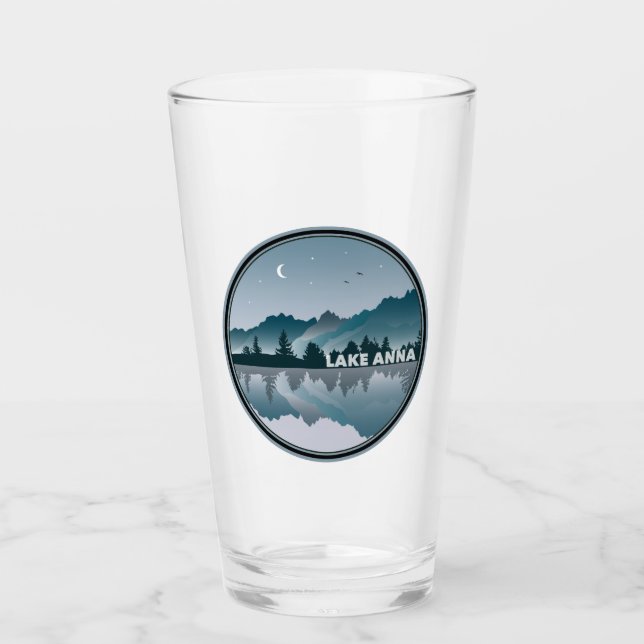 Verre Réflexion du lac Anna Virginia (Devant)