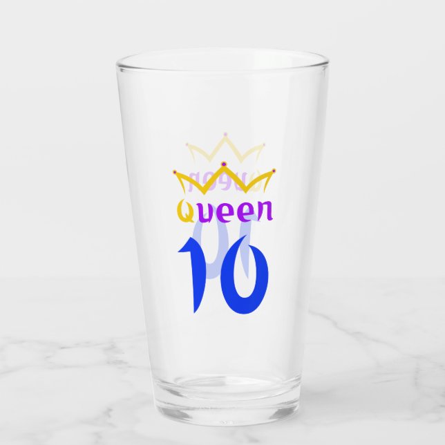 Verre Reine 10 (Dos)