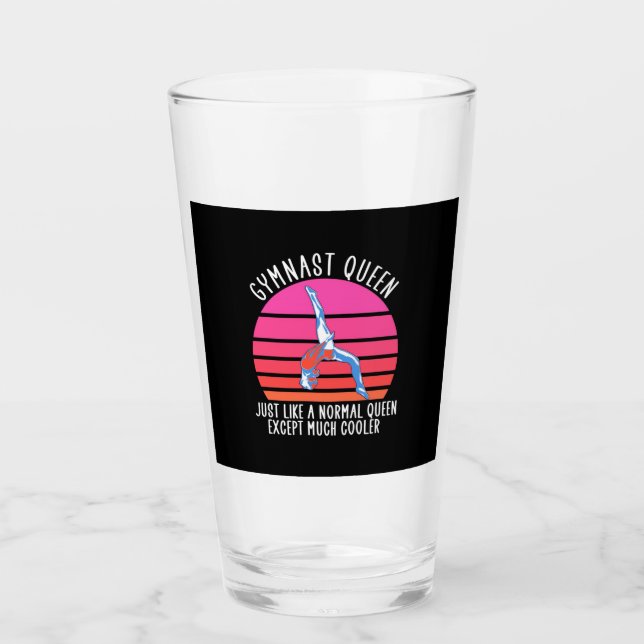 Verre Reine Gymnaste (Devant)