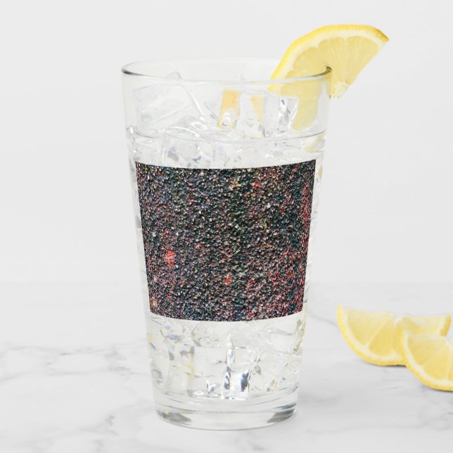 Verre remuer la canneberge (Dos glace)