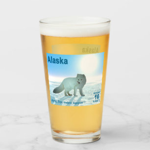 Verre Renard arctique - Alaska Postage