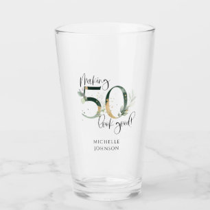 Verre Rendre 50 apparence bon vert or botanique Annivers