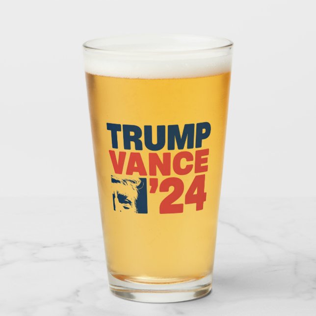 Verre Rendre l'Amérique en sécurité Trump Vance 2024 MAG (Devant (rempli))