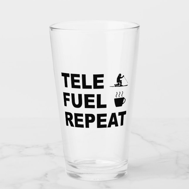 Verre Répétition du carburant de tele (Devant)