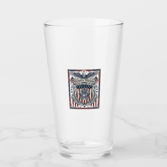 Verre Résine Patriotique (Devant)