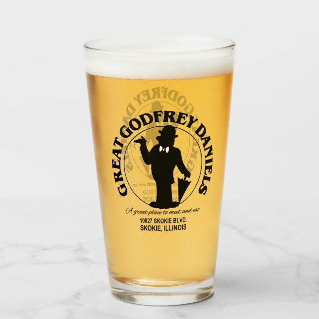 Verre Restaurant Great Godfrey Daniels, Skokie, Illinois (Devant (rempli))