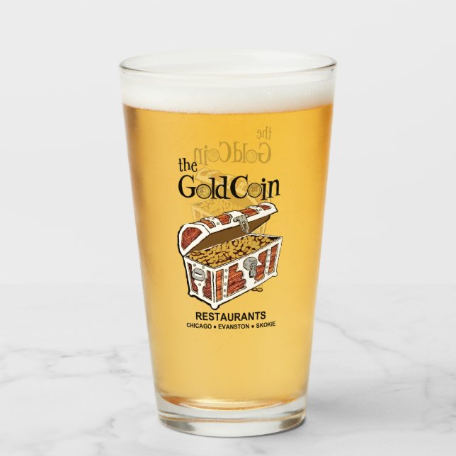 Verre Restaurants Gold Coin, Chicago, Evanston, Skokie (Devant (rempli))