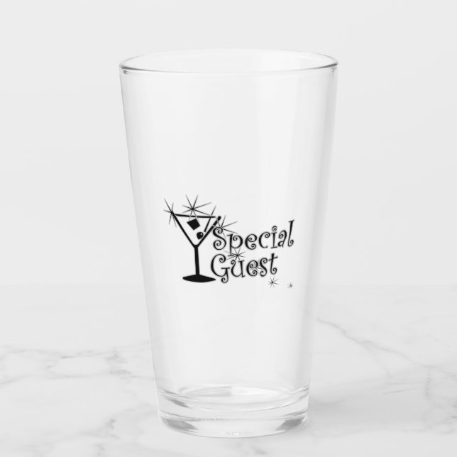 Verre Retro Martini - Invité spécial (Devant)