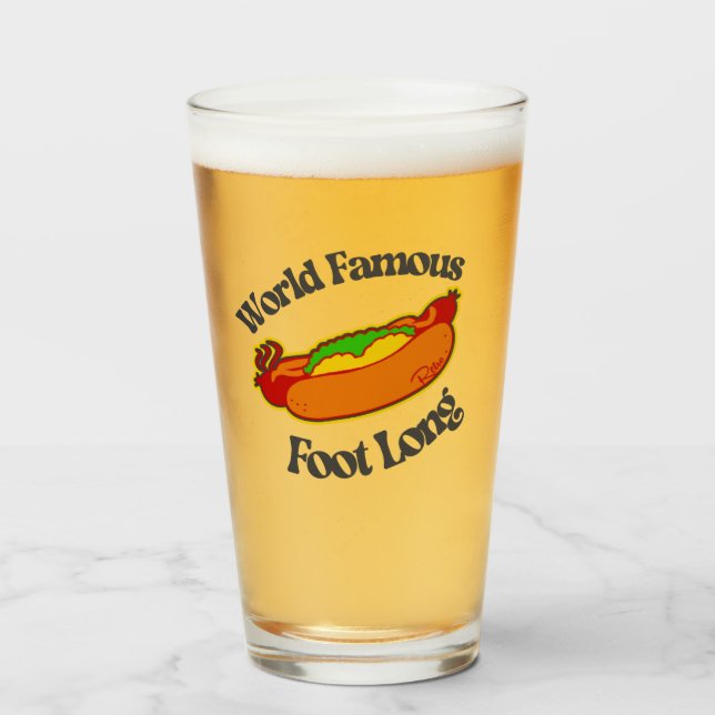 Verre Rétro Myrtle Beach Guy (Devant (rempli))