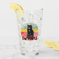 Retro Vintage Chat Noir Ew